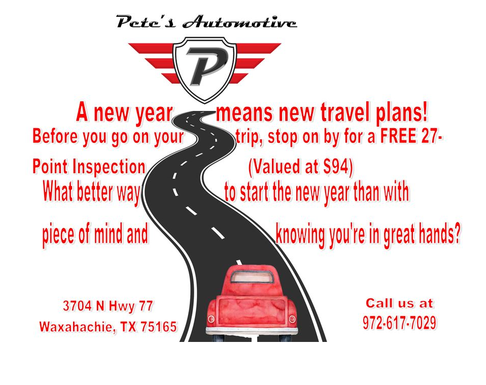 Free Trip Check & Vehicle Safety Inspection